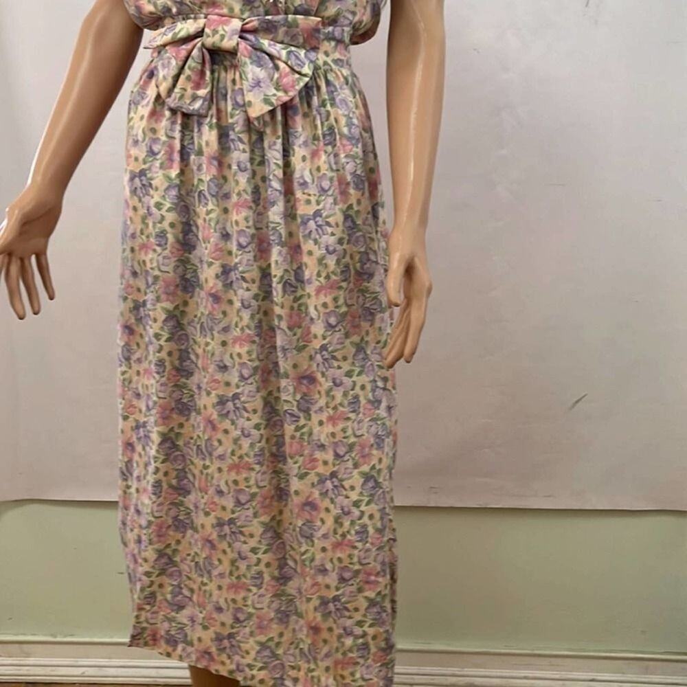 VTG ALL THAT JAZZY 100% RAYON DRESS SIZE 5/6‎ - Picture 4 of 9